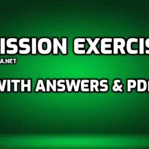 Omission Exercises for Class 5 with Answers edumantra.net