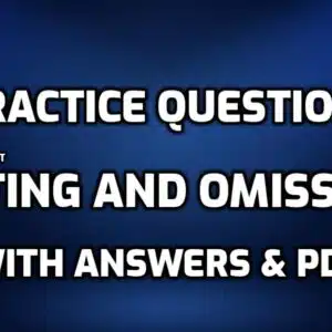Practice Questions for Editing and Omission Class 10 edumantra.net