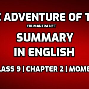 The Adventure of Toto Summary in English edumantra.net