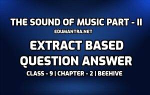The Sound of Music Part-II- Extract edumantra.net
