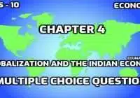CHAPTER 4 Globalisation and the Indian Economy