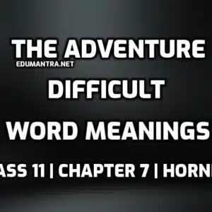 Hard Words The Adventure edumantra.net