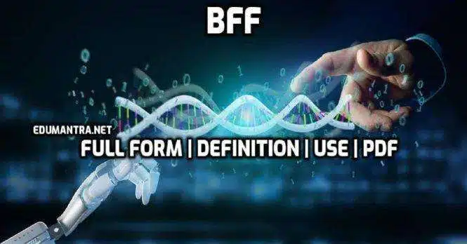 BFF Full-Form What is the Full Meaning of BFF