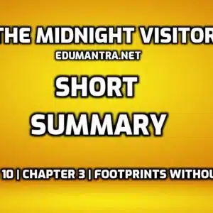 The Midnight Visitor Class 10 Short Summary in English edumantra.net