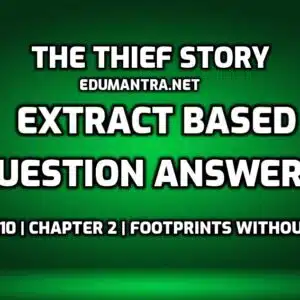 The Thief Story Extract Based Questions edumantra.net