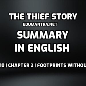 The Thief Story Summary in English edumantra.net
