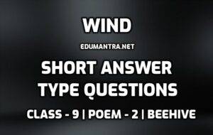 Wind Poem Short Questions edumantra.net