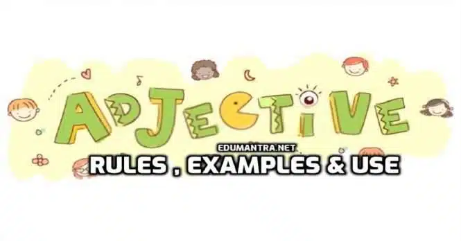 Adjective Rules | Examples & Use