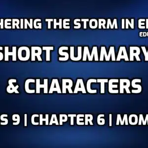 Short Summary of Weathering the Storm in Ersama edumantra.net