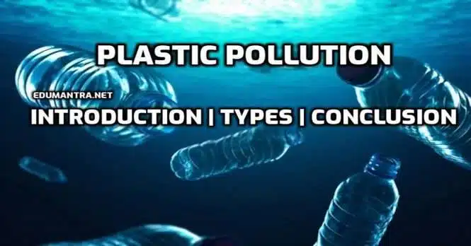 Plastic Pollution A Global Problem