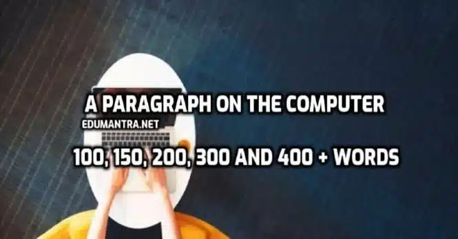 A Paragraph on the Computer