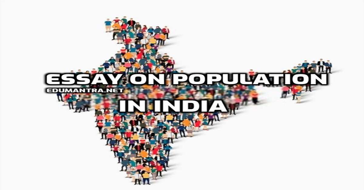 essay population of india