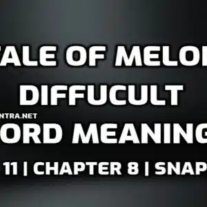 Hard Words  The Tale of Melon City Difficult Words in English edumantra.net