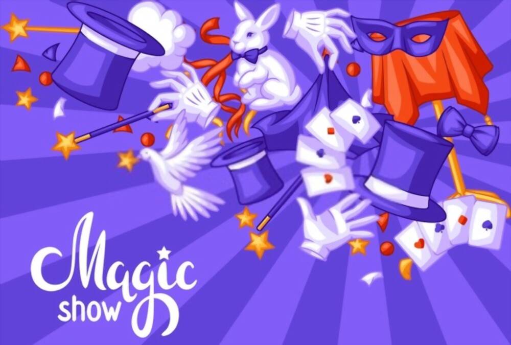 Magic Show poster drawing free image download