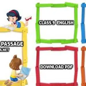 Case Based Passage Class 9 English