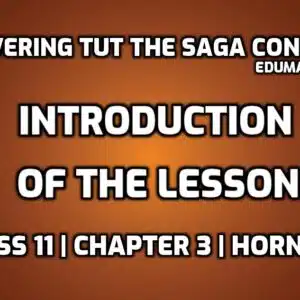 Discovering Tut the Saga Continues Introduction edumantra.net
