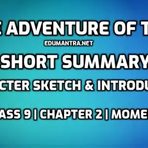 The Adventures of Toto Short Summary edumantra.net