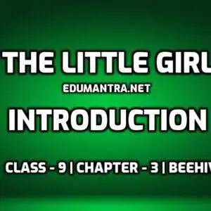 The Little Girl- Introduction edumantra.net