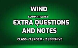 Wind Extra Questions and notes edumantra.net