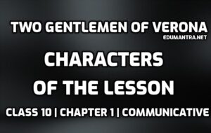 Characters in Two Gentlemen of Verona edumantra.net