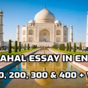 A Visit to Taj Mahal Essay in English edumantra.net