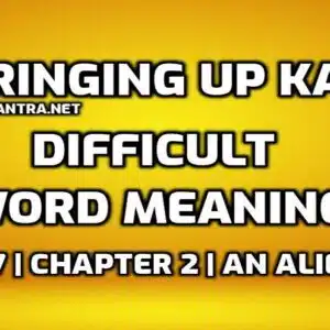 Bringing up Kari Word Meaning with Hindi edumantra.net