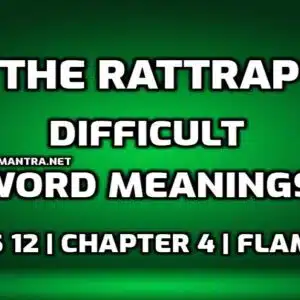 Hard Words The Rattrap edumantra.net