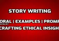 Story Writing in English with Moral edumantra.net