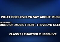 What does Evelyn say about music edumantra.net