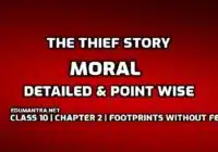What is the moral of the story The thief's story edumantra.net