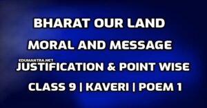 Bharat our Land Moral and Message edumantra.net