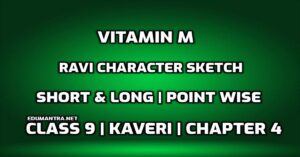 Ravi Character Sketch edumantra.net