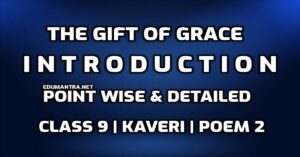 The Gift of Grace Introduction edumantra.net