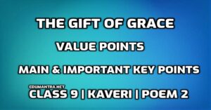 The Gift of Grace Value Points edumantra.net