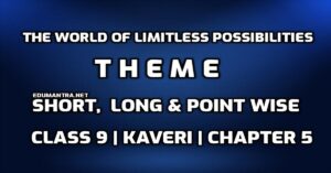 The World of Limitless Possibilities Theme edumantra.net