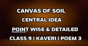 Canvas of Soil Central Idea edumantra.net