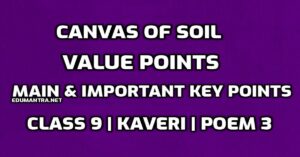 Canvas of Soil Value Points edumantra.net